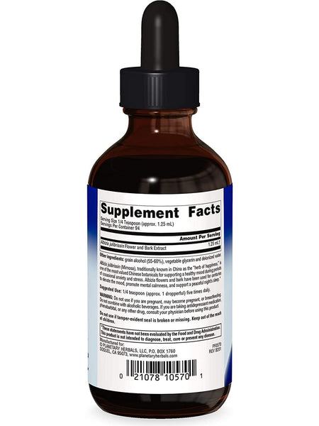Planetary Herbals, Albizia Calm, 4 fl oz