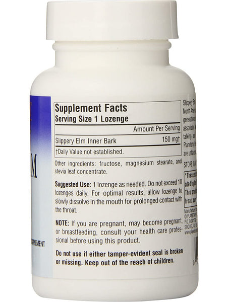 Planetary Herbals, Slippery Elm Lozenges 150 mg, 100 Lozenges