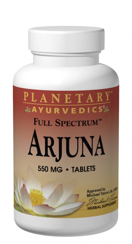 Planetary Ayurvedics, Arjuna Full Spectrum 500mg, 120 ct