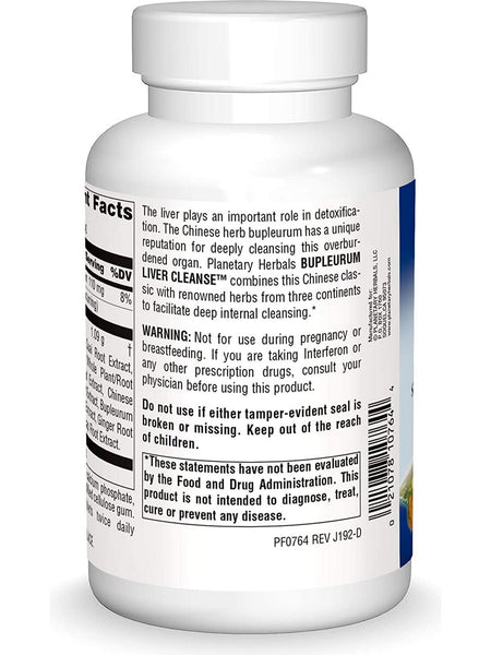 Planetary Herbals, Bupleurum Liver Cleanse™, 300 Tablets