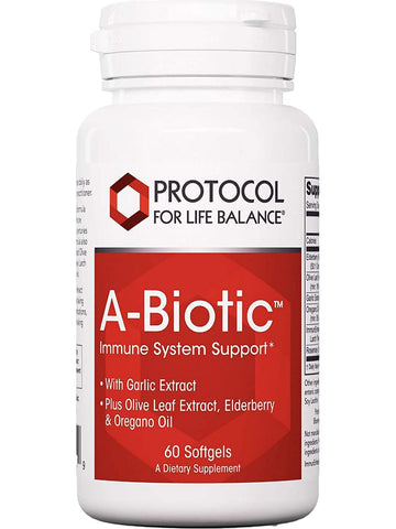 Protocol For Life Balance, A Biotic, 60 Softgels