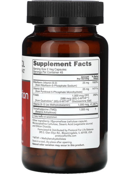 Protocol For Life Balance, Methyl-Action, 90 Veg Capsules