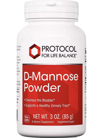 Protocol For Life Balance, D-Mannose Powder, 3 oz (85 g)