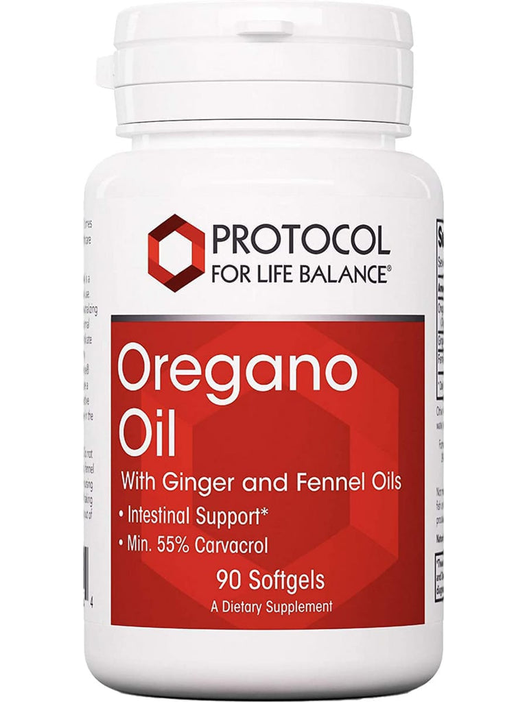 Protocol For Life Balance, Oregano Oil, 90 Softgels
