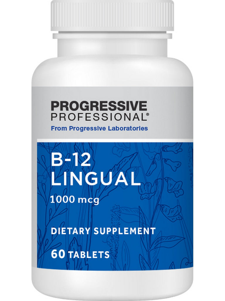 Progressive Labs, B-12, 1000 mcg, 60 Tablets