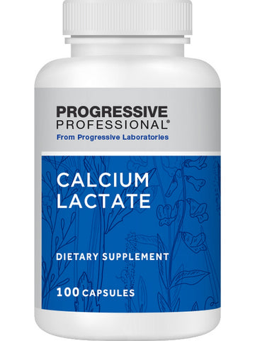 Progressive Labs, Calcium Lactate, 100 Capsules