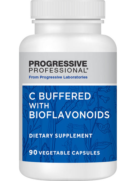Progressive Labs, C Buffered with Bioflavonoids, 90 Vegetable Capsules