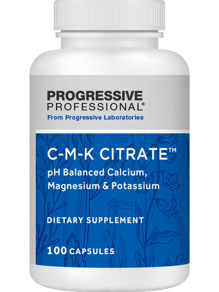 Progressive Labs, C-M-K Citrate, 100 Capsules