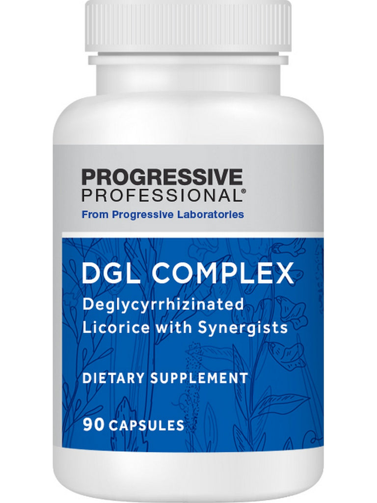 Progressive Labs, DGL Complex, 90 Capsules