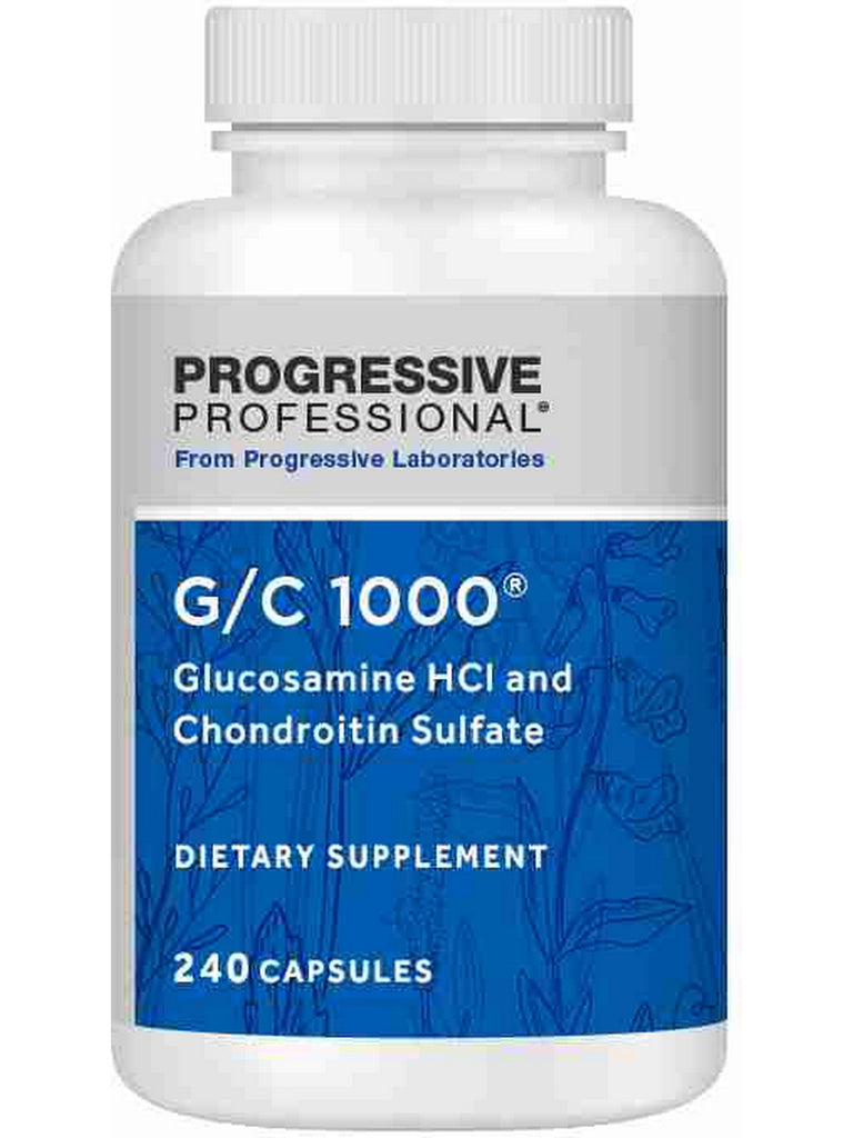 Progressive Labs, G/C 1000, 240 Capsules