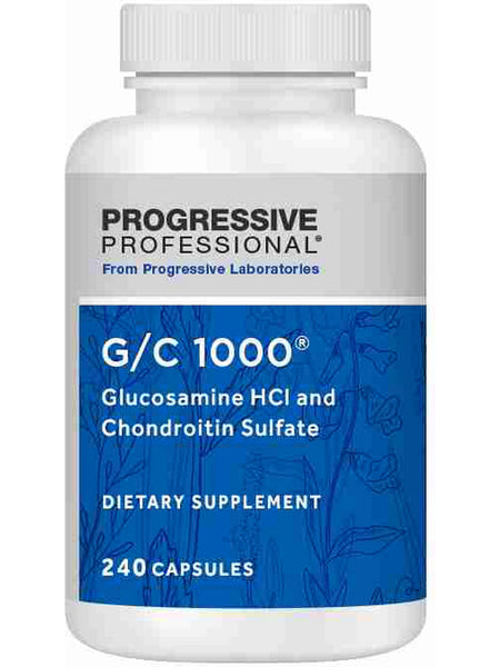 Progressive Labs, G/C 1000, 240 Capsules