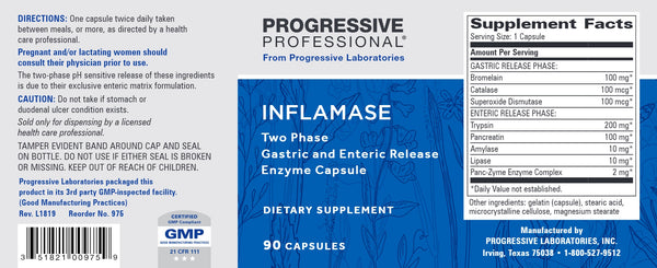 Progressive Labs, Inflamase, 90 Capsules
