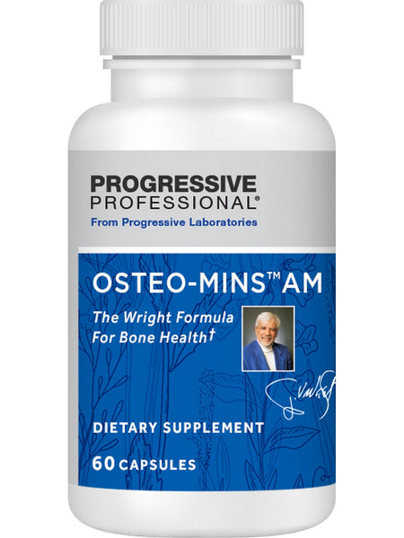 Progressive Labs, Osteo-Mins AM, 60 Capsules