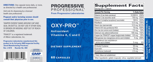 Progressive Labs, Oxy-Pro, 60 Capsules