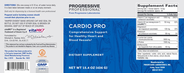 Progressive Labs, Cardio Pro, 15.4 oz