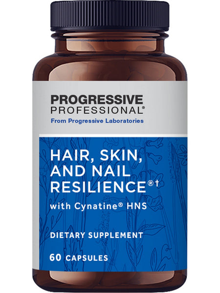 Progressive Labs, Hair, Skin and Nail Resilience with Cynatine HNS, 60 Vegetable Capsules