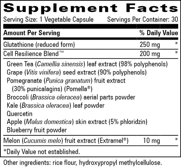 Progressive Labs, Antioxidant Resilience, 30 Vegetable Capsules