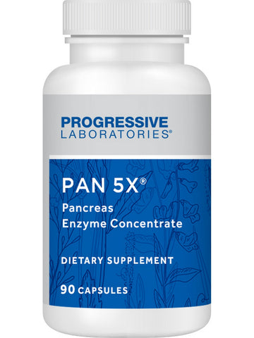 Progressive Labs, Pan 5X, 90 Capsules