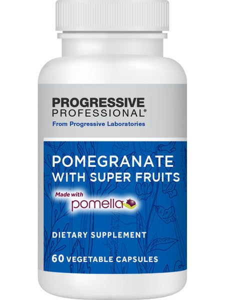 Progressive Labs, Pomegranate with Super Fruits, Made with Pomella, 60 Vegetable Capsules
