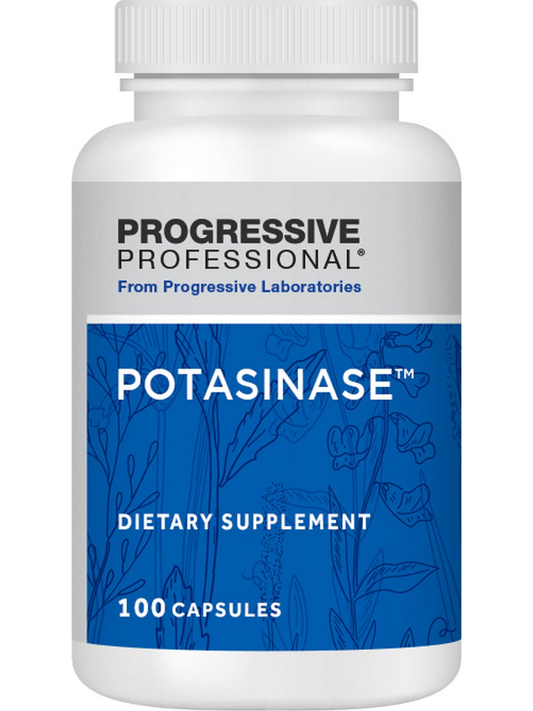 Progressive Labs, Potasinase, 100 Capsules