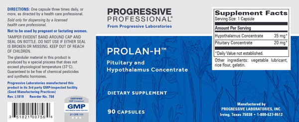Progressive Labs, Prolan-H, 90 Capsules