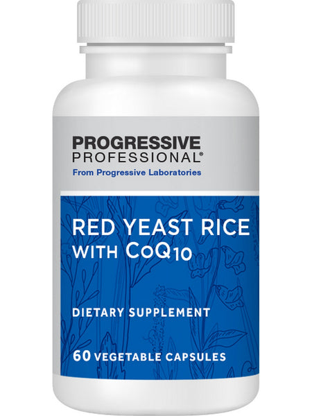 Progressive Labs, Red Yeast Rice with CoQ10, 60 Vegetable Capsules