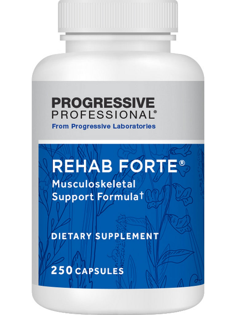 Progressive Labs, Rehab Forte, 250 Capsules
