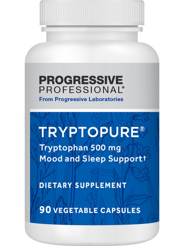 Progressive Labs, TryptoPure, 500mg, 90 Vegetable Capsules