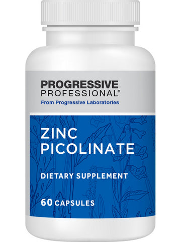 Progressive Labs, Zinc Picolinate, 60 Capsules