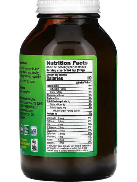 PINES Wheat Grass, Wheat Grass Powder, 10 oz