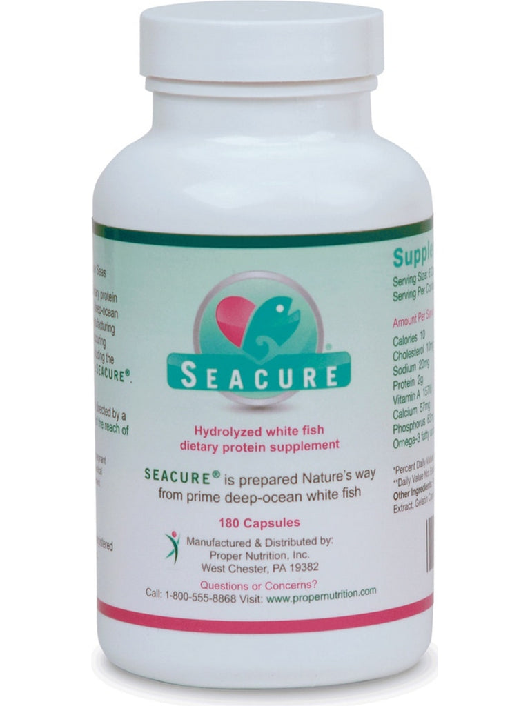 Proper Nutrition, Seacure, Bottle, 180 Capsules
