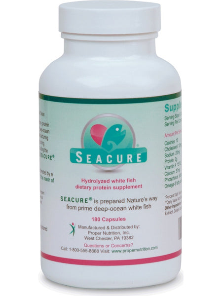 Proper Nutrition, Seacure, Bottle, 180 Capsules