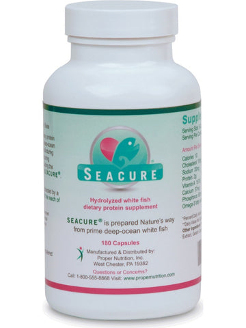 Proper Nutrition, Seacure, Bottle, 180 Capsules