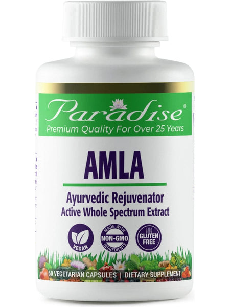 Paradise Herbs, Amla, Organic, 60 vegetarian capsules