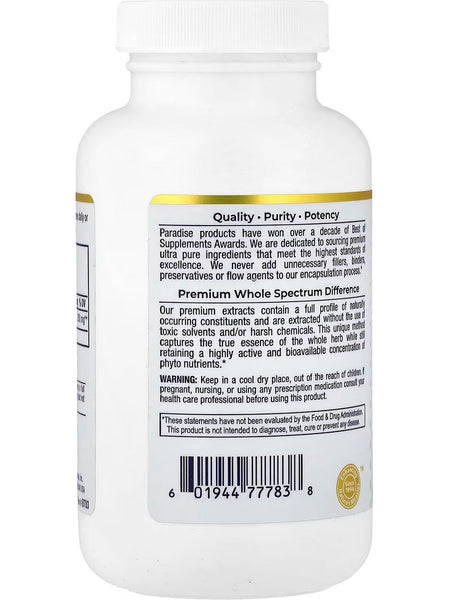 Paradise Herbs, Banaba leaf, 180 Vegetarian Capsules