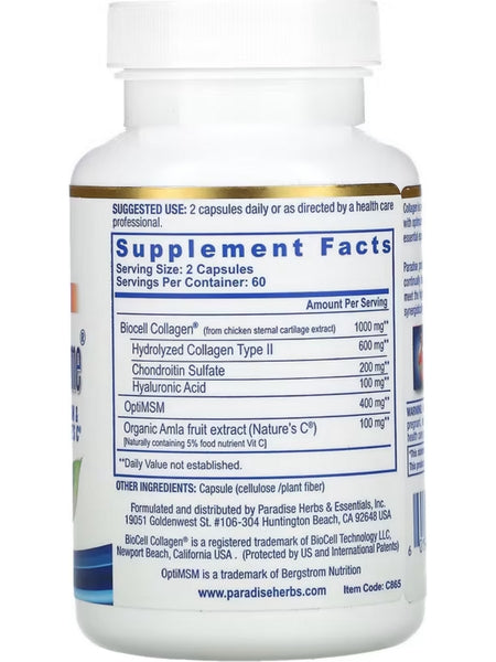 Paradise Herbs, Collagen Extreme, 120 Capsules (Gelatin Free)