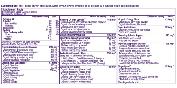 Paradise Herbs, ORAC Energy Greens, 364g (12.8oz), 60 serving
