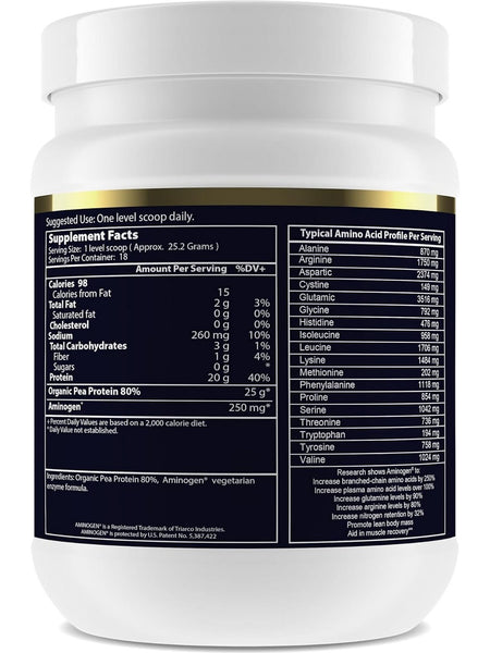 Paradise Herbs, Plant Based Protein, Vanilla, 440 g
