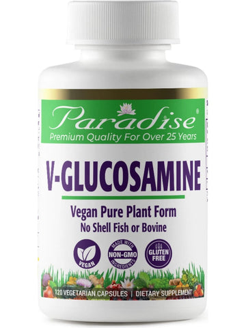 Paradise Herbs, V-Glucosamine, 120 vegetarian capsules