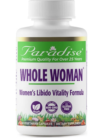 Paradise Herbs, Whole-Woman, 60 vegetarian capsules