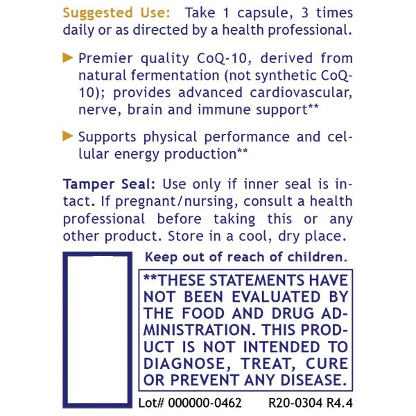 Premier Research Labs, Premier CoQ10, 50 Plant-Source Capsules