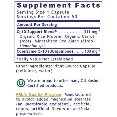 Premier Research Labs, Premier CoQ10, 50 Plant-Source Capsules