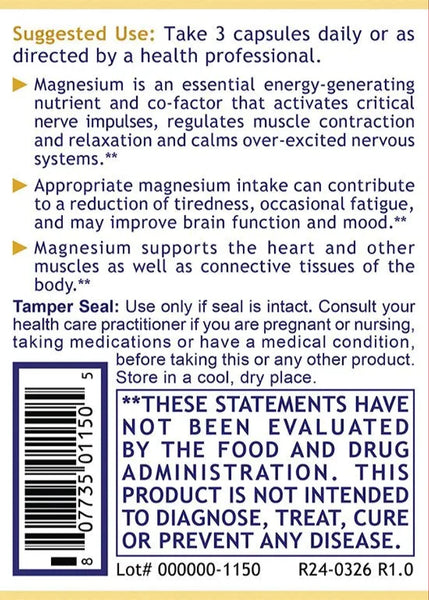 Premier Research Labs, Premier Magnesium Glycinate, 90 Plant-Source Capsules