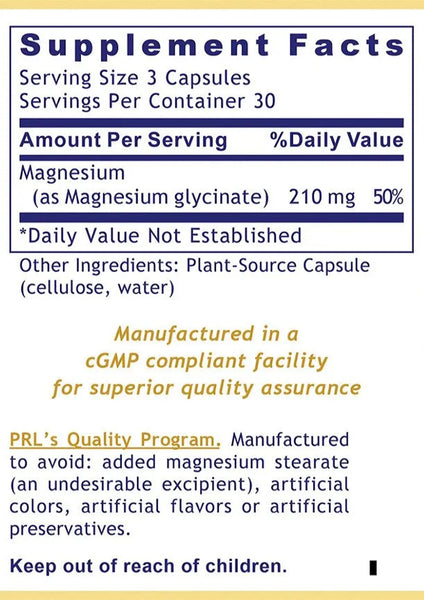 Premier Research Labs, Premier Magnesium Glycinate, 90 Plant-Source Capsules
