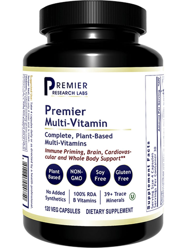 Premier Research Labs, Premier Multi-Vitamin, 120 Plant-Source Capsules