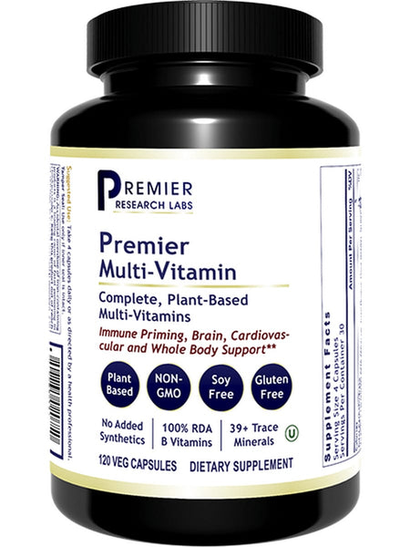 Premier Research Labs, Premier Multi-Vitamin, 120 Plant-Source Capsules
