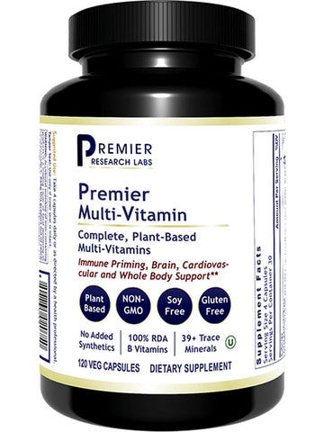 Premier Research Labs, Premier Multi-Vitamin, 120 Plant-Source Capsules