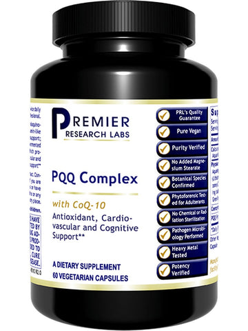 Premier Research Labs, PQQ Complex, 60 Vegetarian Capsules