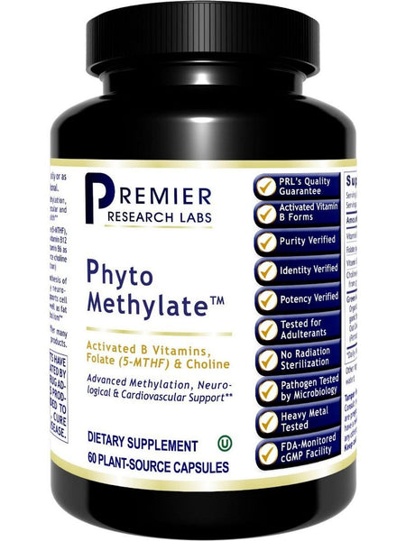 Premier Research Labs, Phyto Methylate, 60 Plant-Source Capsules