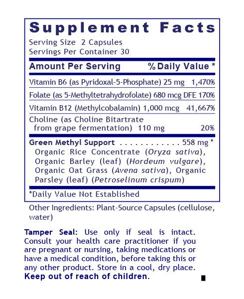 Premier Research Labs, Phyto Methylate, 60 Plant-Source Capsules